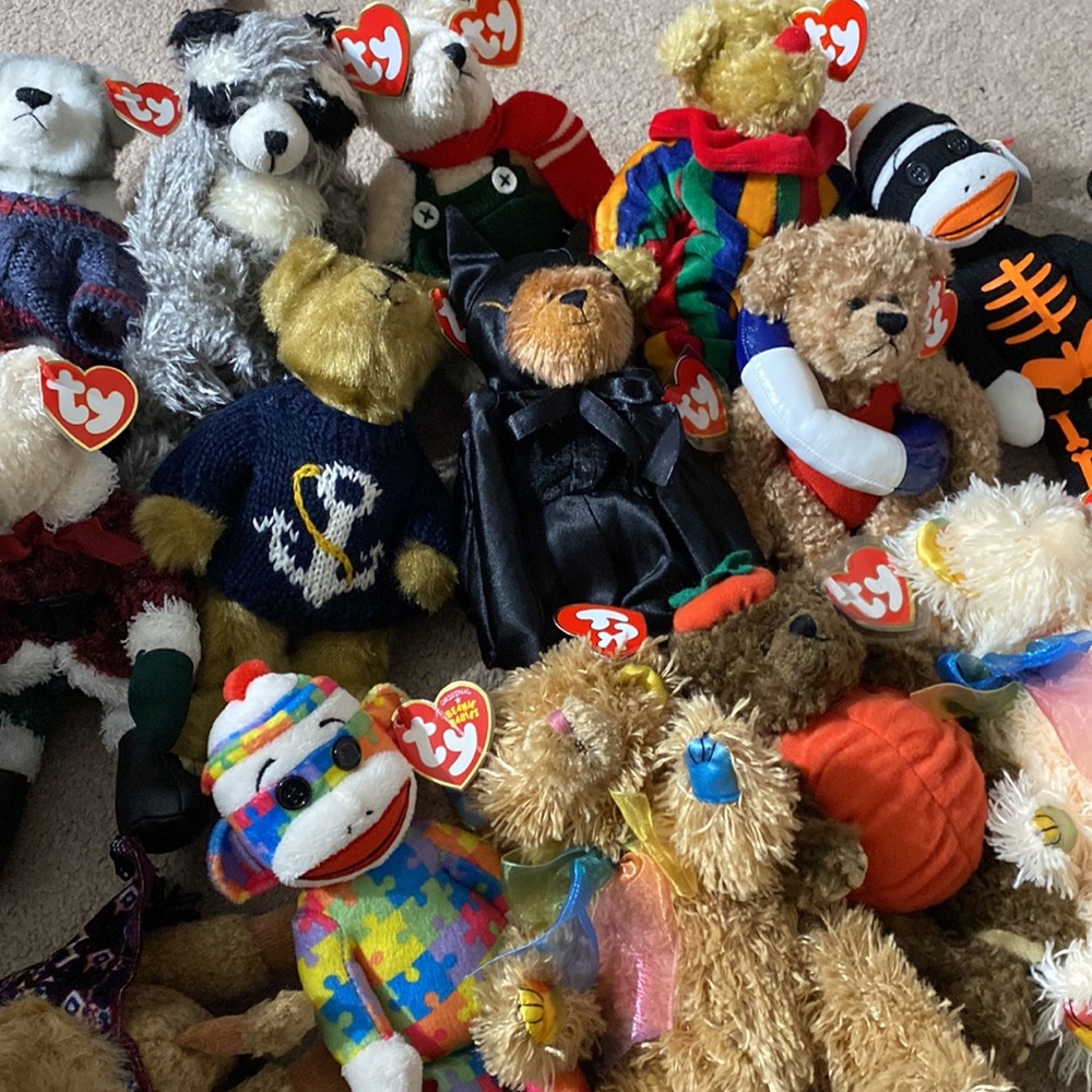 More of my collection some of the rarer beanie babies attic treasures - Picture 4 of 7